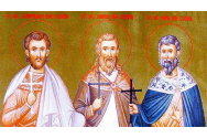 Calendar ortodox, 28 aprilie. Sfinții Mucenici Maxim, Cvintilian şi Dadas din Ozovia. Ce legătură au cu România