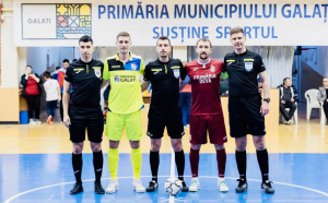 Arbitrii internaționali Vlad Ciobanu și Bogdan Hanceariuc vor arbitra meciuri din cadrul finalei campionatului național de futsal!
