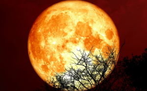 Eclipsa de Lună Plină sau Luna Sângerie