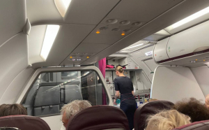 Alertă cu bombă în avionul Roma-Iași a companiei Wizz Air