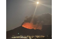 Pompierii fac față cu greu incendiului din insula Thassos