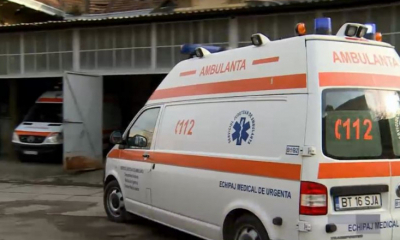 Ambulanță din Botoșani implicată într-un accident