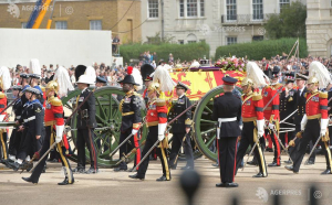 Funeralii regale. Regina Elisabeta este condusă pe ultimul drum