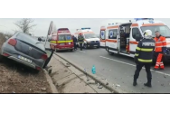 Accident la Lețcani
