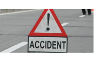Accident grav la Neamț. Un șofer beat a intrat într-un stâlp
