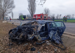 Accident intre un camion si un autoturism, in localitatea Bogdan Voda