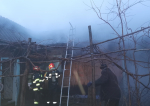 Incendiu produs la o casă în localitatea Cozia