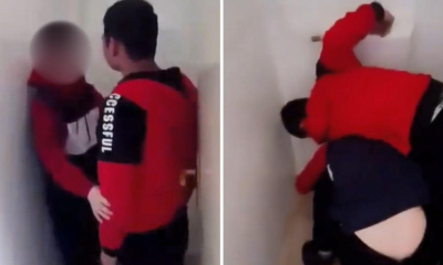 Elevul din Bacău care a umilit doi colegi a fost arestat. El i-a băgat cu capul în WC
