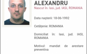 Pistolarul din Iași a fost prins. Se refugiase în Republica Moldova 