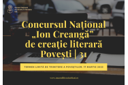 Concursul Naţional „Ion Creangă” de creaţie literară – Povești