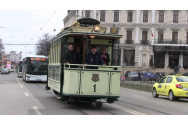 „Tramvaiul fără cai” a circulat ieri pe străzile Iaşului! (VIDEO)