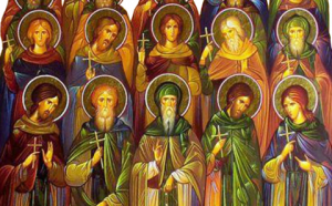 Sfinții Cuvioși Mucenici din Mănăstirea Sfântul Sava cel Sfințit