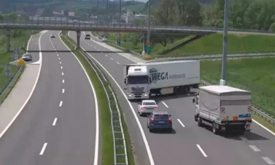 Șofer român de TIR, trei minute de nebunie totală pe o autostradă din Croația. Camionagiul riscă pedeapsa cu închisoarea