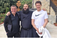 Competența și credința merg împreună: După ce au câștigat titlul în Liga 1, Gică Hagi și Gică Popescu s-au dus la Muntele Athos