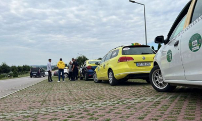  Taximetriștii din Botoșani au ieșit în stradă
