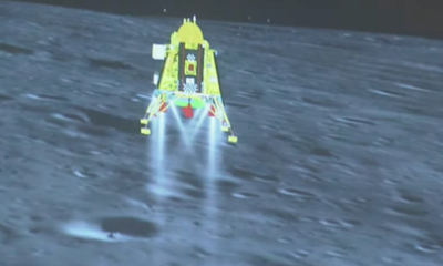  Roverul indian confirmă prezenţa sulfului în apropiere de Polul Sud al Lunii