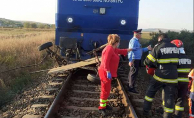 Accident feroviar de tren la Brăhășoaia