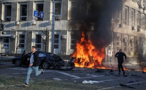 Bombardamente puternice asupra Kievului