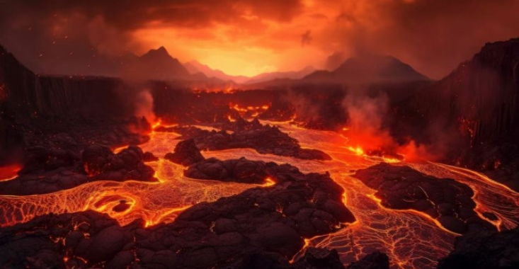 O fisură de 15 kilometri, provocată de o erupție vulcanică, străbate orașul islandez Grindavik