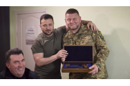 Zelenski neagă conflictul cu șeful armatei ucrainene și spune că are o „relație de lucru” cu acesta