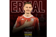 Fotbal: Ermal Krasniqi - Am ales Rapid pentru că îmi place stilul de joc, dar și atmosfera de la meciuri