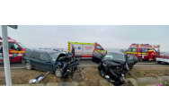 Accident grav la Suceava, Patru persoane au fost rănite