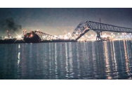 Podul Francis Scott Key din Baltimore s-a prăbușit. A fost izbit de un cargobot