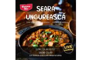 Seara Ungurească la Mamma Mia! LIVE Cooking Show LUNI 24 August 18:00-21:00 la Terasa Mamma Mia